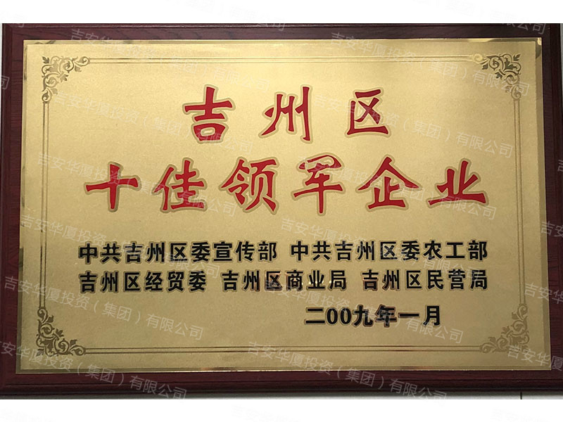十佳領軍企業